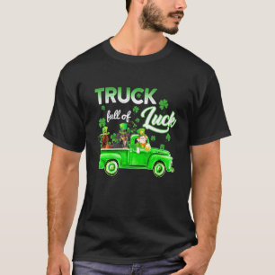 Truck Full Of Luck Dachshund Dog Happy St Patricks T-Shirt