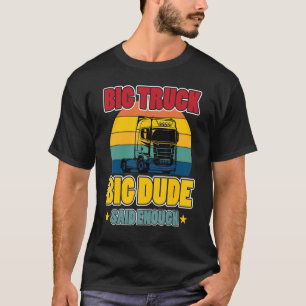 Truck Hauling Transport Cargoes Delivery Ship Trav T-Shirt