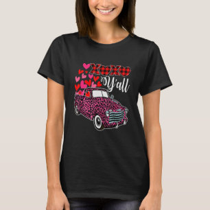 Truck Heat XOXO Y'all Vintage Valentine's Day Buff T-Shirt