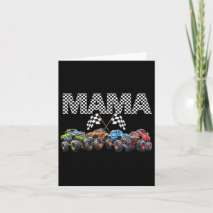 Truck Mom Monster Truck Mama Era Mothers Day Truck Card