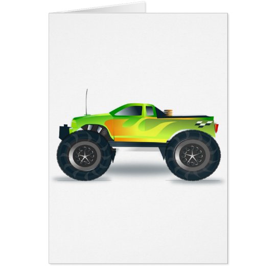 Truck Monster 4x4 ATV Destiny Congratulations Card