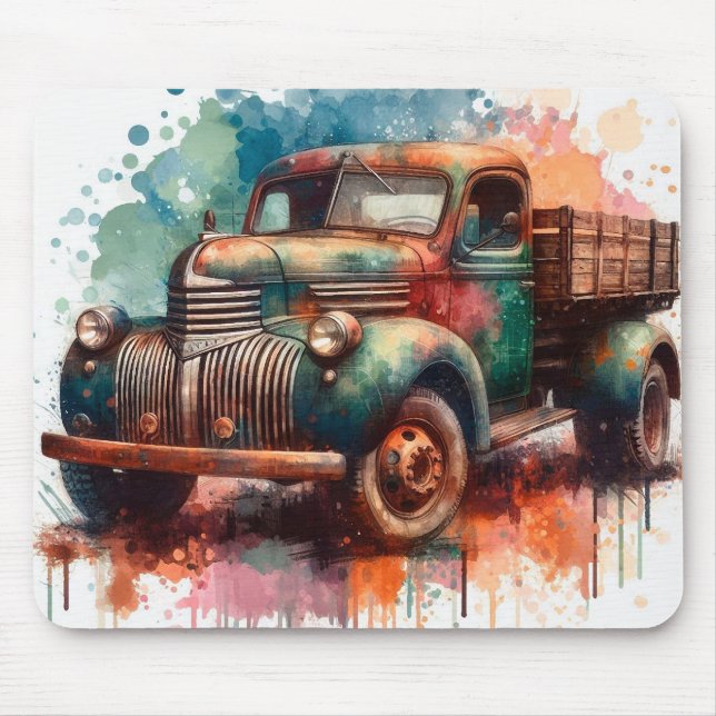 Truck Mouse Pad (Front)