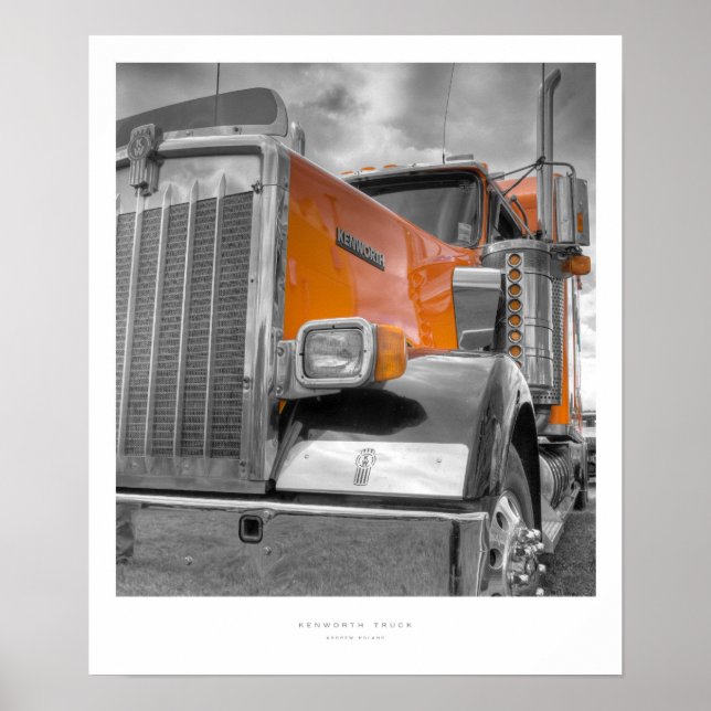 Truck Wall Print (Front)