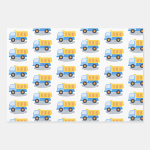 Truck  wrapping paper sheet
