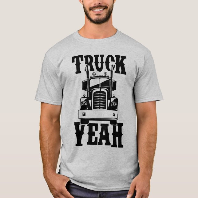 Truck Yeah Mens  T-Shirt (Front)