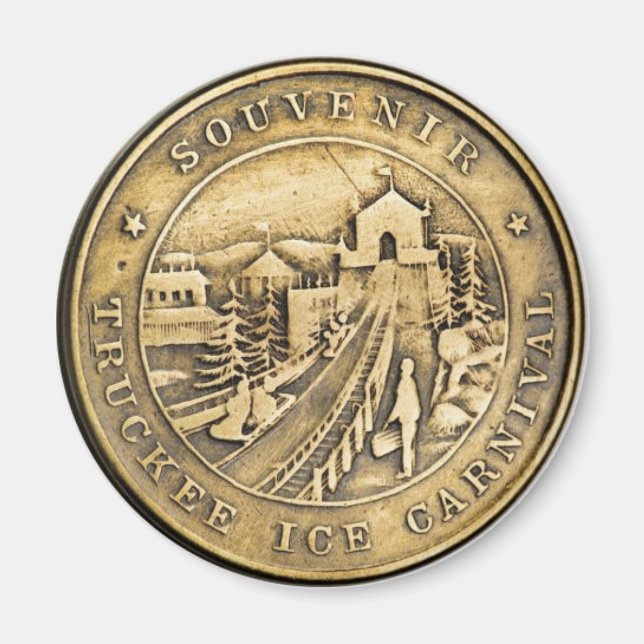 Truckee Ice Carnival Coin /  Magnet (Front)