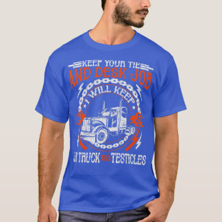 Trucker 18 Wheeler Freighter Truck Driver T-Shirt