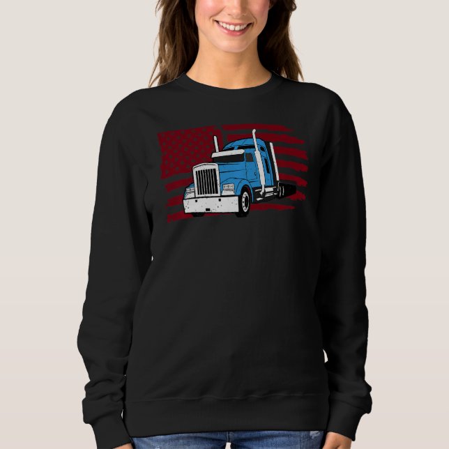 Trucker  1 sweatshirt (Front)