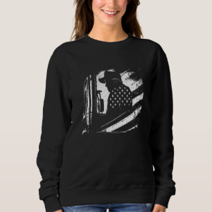 trucker American Big Rigs Diesel Truck Driver 30 Sweatshirt