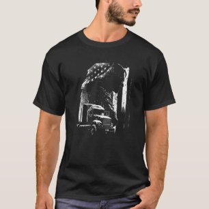 trucker American Big Rigs Diesel Truck Driver  34 T-Shirt