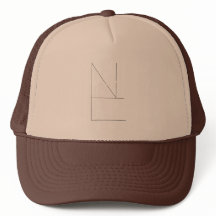 Trucker Cap (Noble Elegance) Fauve And Brown