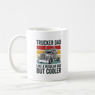 Trucker Dad Like a Regular Dad But Cooler Shirt_1 Coffee Mug