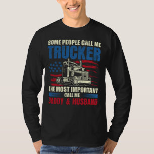 Trucker, Daddy & Husband T-Shirt