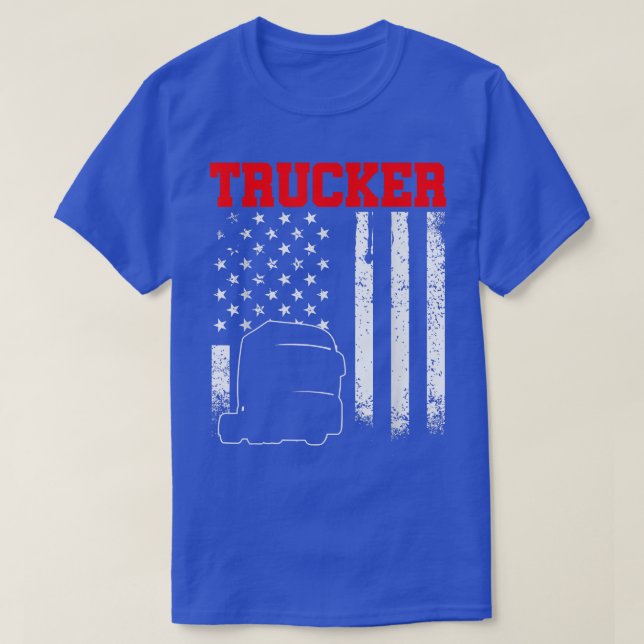 Trucker Funny Truck Driver 2993 T-Shirt (Design Front)