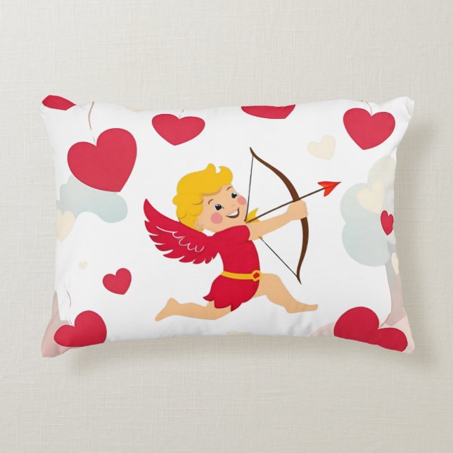 Trucker Hat Accent Pillow (Front)