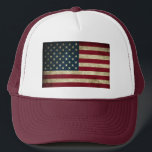 Trucker Hat/American Flag Hat<br><div class="desc">Looking to cheer your team, promote your brand, or simply keep the sun out of your eyes? Our custom hats are the perfect way to meet all these needs and more. Customize the front with a logo, design, or text and create an essential accessory that you will never leave behind!...</div>