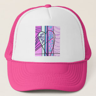 Trucker Hat, casquette rose tendance pour Ado et A