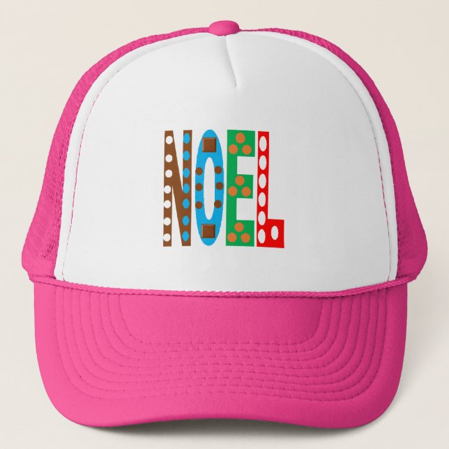 TRUCKER HAT CHRISTMAS CHOCOLATE CANDY (Front)