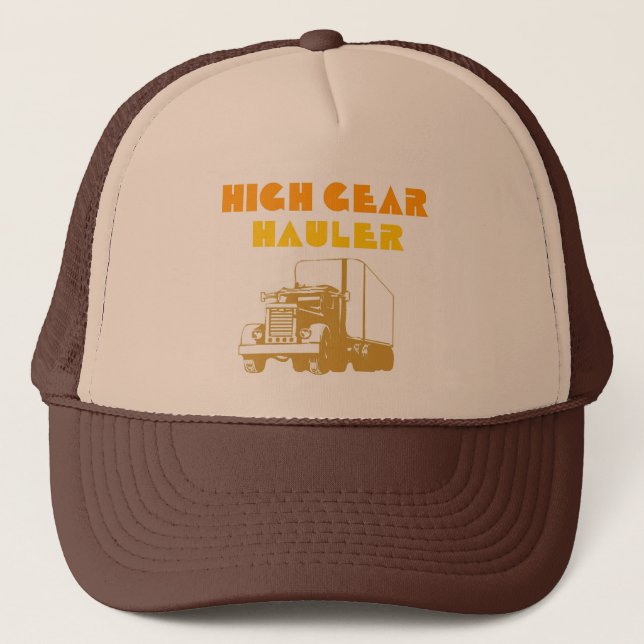 trucker hat high gear hauler (Front)