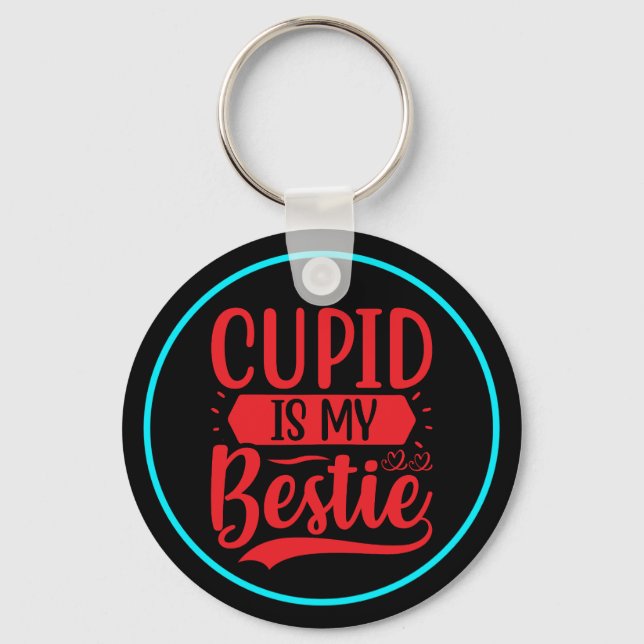 Trucker Hat Keychain (Front)