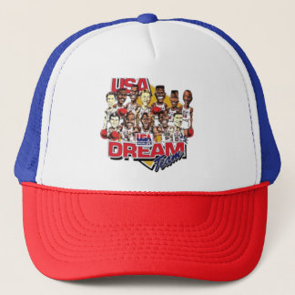 Trucker hat USA cricket team printed
