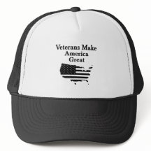 Trucker Hat: Veterans Make America Great