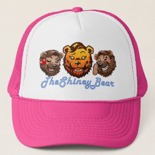 Trucker Hat w/ Logo, Emotes, and Stylized Text