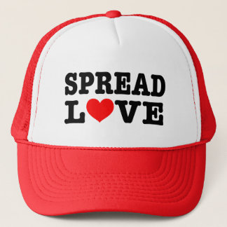 Trucker Hat White and Red