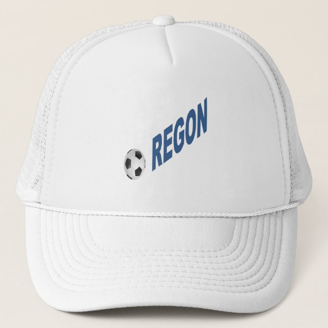 Trucker Hat  white DESIGN  OREGON  SPORT   (Front)