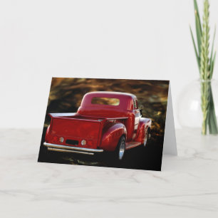 Trucker Holiday Card