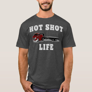 Trucker Hot Shot Trucking OTR Diesel Dually CDL T-Shirt