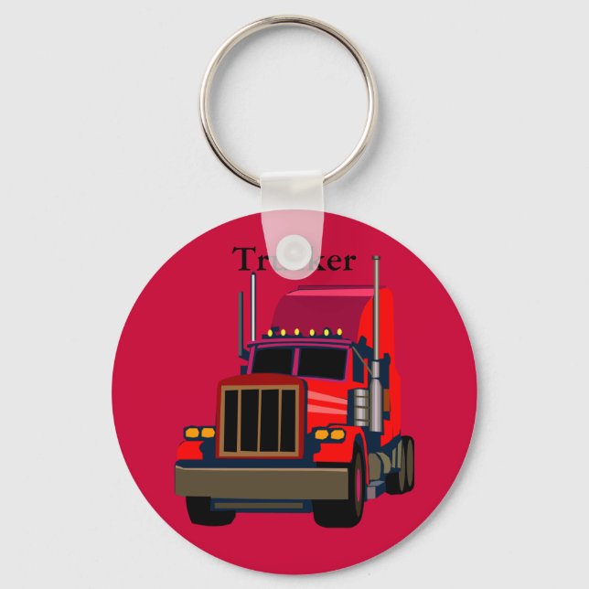 Trucker Keychain (Front)