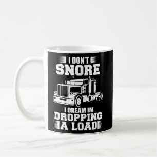 Trucker Men Women Big Rig Trucking Truckin' Road L Coffee Mug