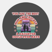 Trucker Mother Daughter Bond Family Road Love