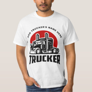 Trucker Personalized T-Shirt