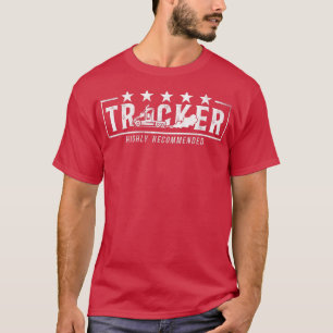 Trucker Truck Driver Vintage Five Star Trucker Hig T-Shirt