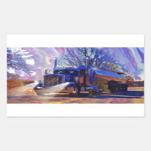 Truckers Tanker Lorry Heavy Transport Gift Sticker