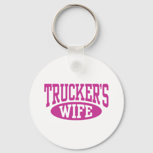 Trucker's Wife Keychain