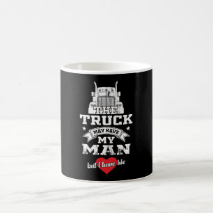 Truckers Wife Truck Driver Truckers Love Gift Idea Coffee Mug