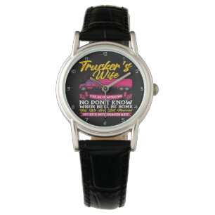 Trucker's Wife: Yes, He Is Working Watch