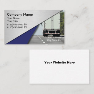Trucking Business Card