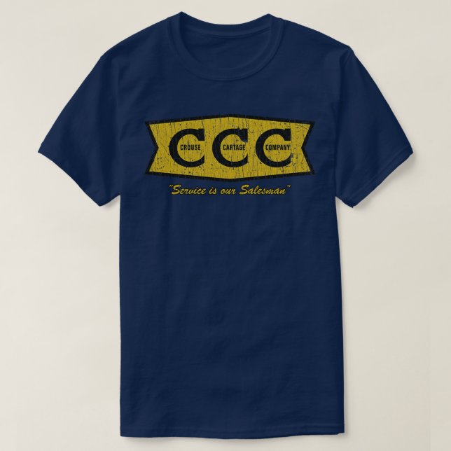 Trucking Crouse Cartage Company 1941  T-Shirt (Design Front)