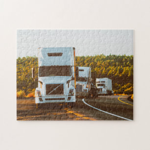 Trucking Transport puzzle puzzle