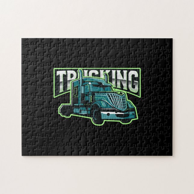 Trucking Transportation jigsaw puzzle (Horizontal)