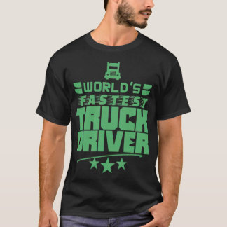 Trucking Truck Truck Driving Trucks form buddhist T-Shirt