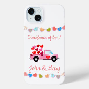 Truckload of Love! Custom iPhone 15 Mini Case