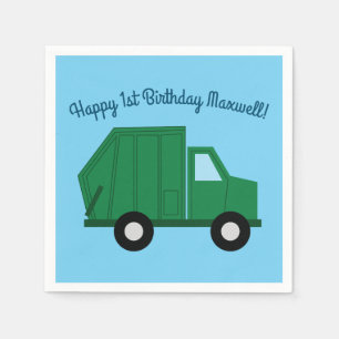 Trucks Birthday Party Napkin