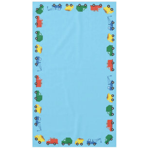 Trucks Birthday Party Tablecloth