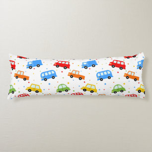Trucks Cars Buses Vehicles Bedding Body Pillow