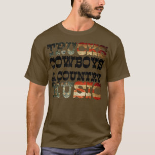 Trucks Cowboys & Country Of Music Convoy 2022 Quot T-Shirt